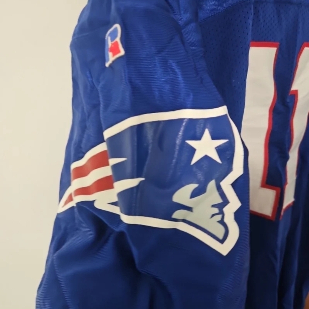 Drew Bledsoe New England Patriots Russell Athletic Authentic Jersey Men's 52 - Picture 7 of 7